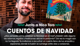 ¡Cuentos de Navidad junto a Nico Toro en Casa Museo EFM!