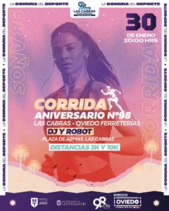 corrida nocturna Las Cabras