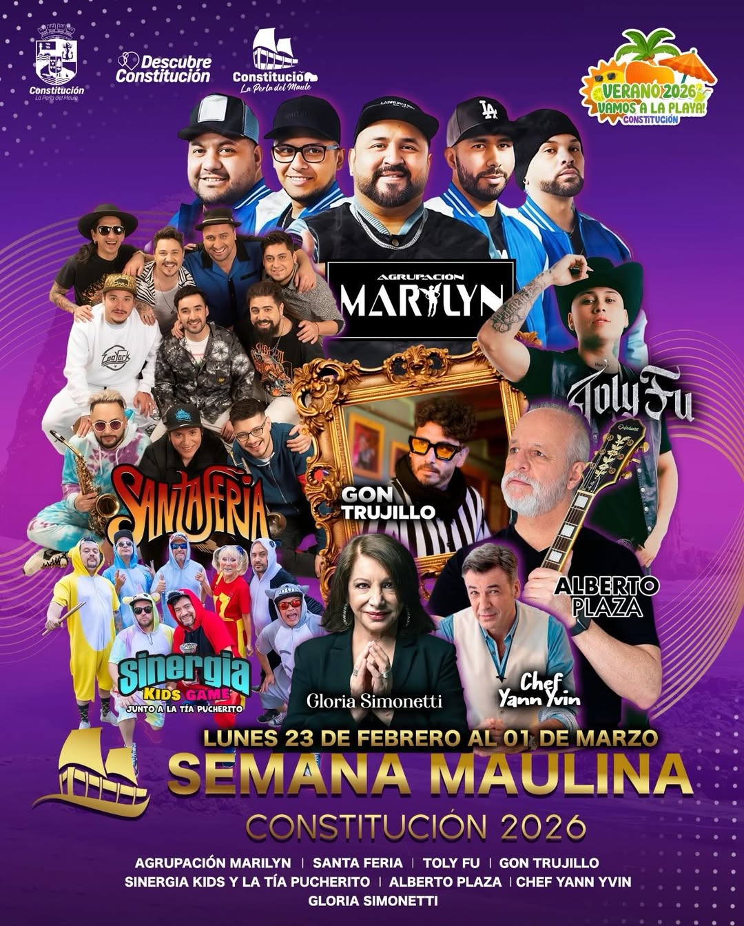 La Semana Maulina 2026 en Constitución