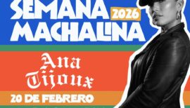 Semana Machalina se celebrará con Anita Tijoux