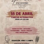 Encuentro de Costumbres Campesinas y del Vino Pumanque 2026