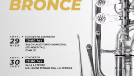 I Concierto de Temporada «Maestros del Bronce» en La Serena
