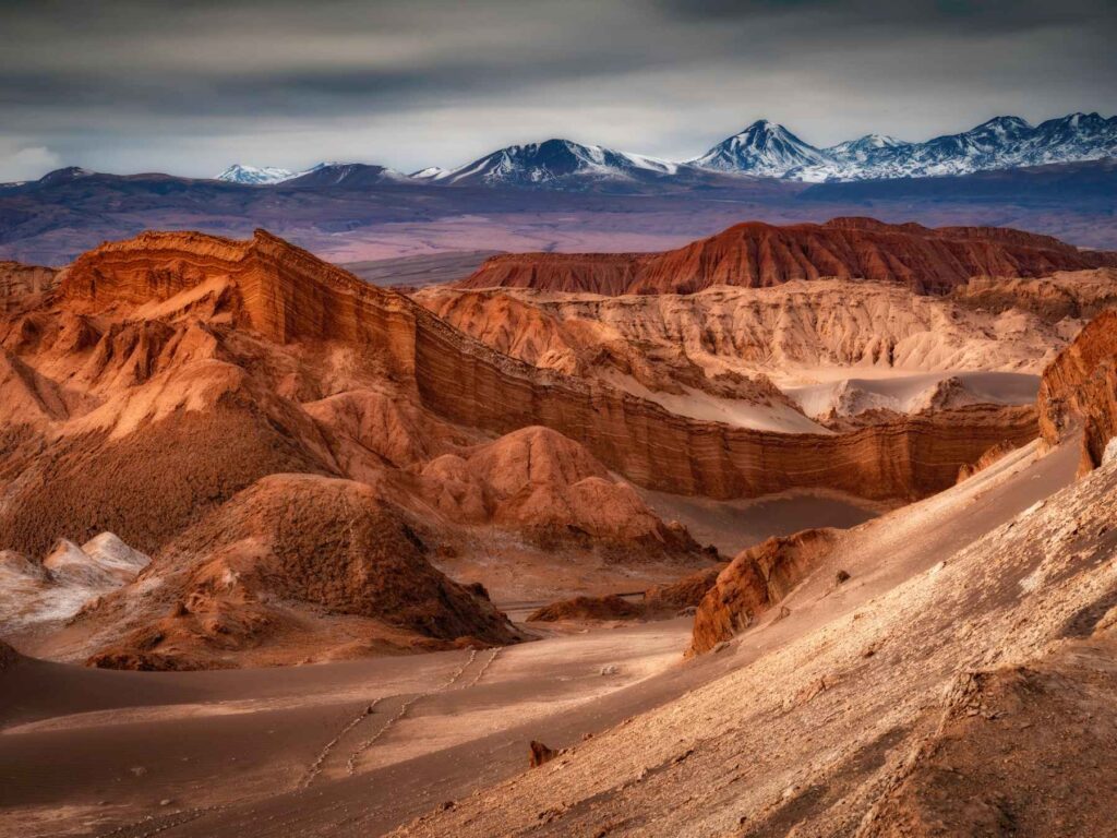 Fotografía del Desierto de Atacama.