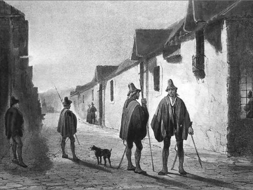 Fotografía de un grupo de serenos.