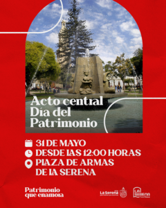 Afiche promocionando el acto central del Día del Matrimonio 2026 en La Serena.
