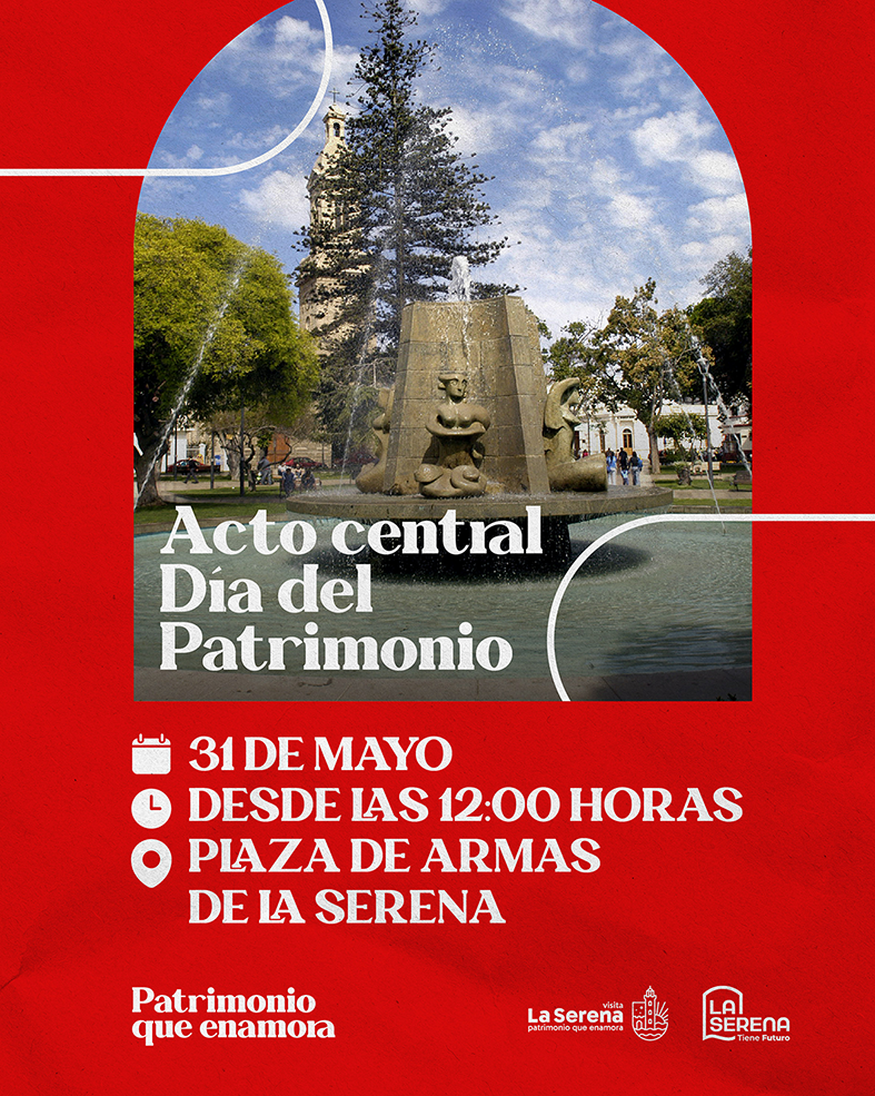 Afiche promocionando el acto central del Día del Matrimonio 2026 en La Serena.