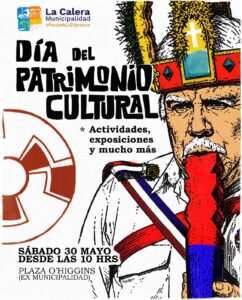 Afiche promocional del Día del Patrimonio en La Calera
