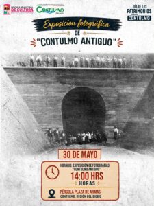 Afiche promocional de la Exposición Fotográfica de Contulmo Antiguo.