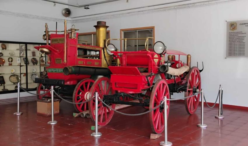 Fotografía del Museo Bomberil de Talca.