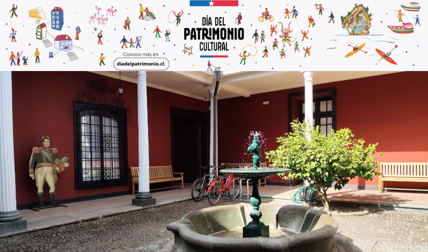 Afiche promocional del Museo O'Higginiano y de Bellas Artes.