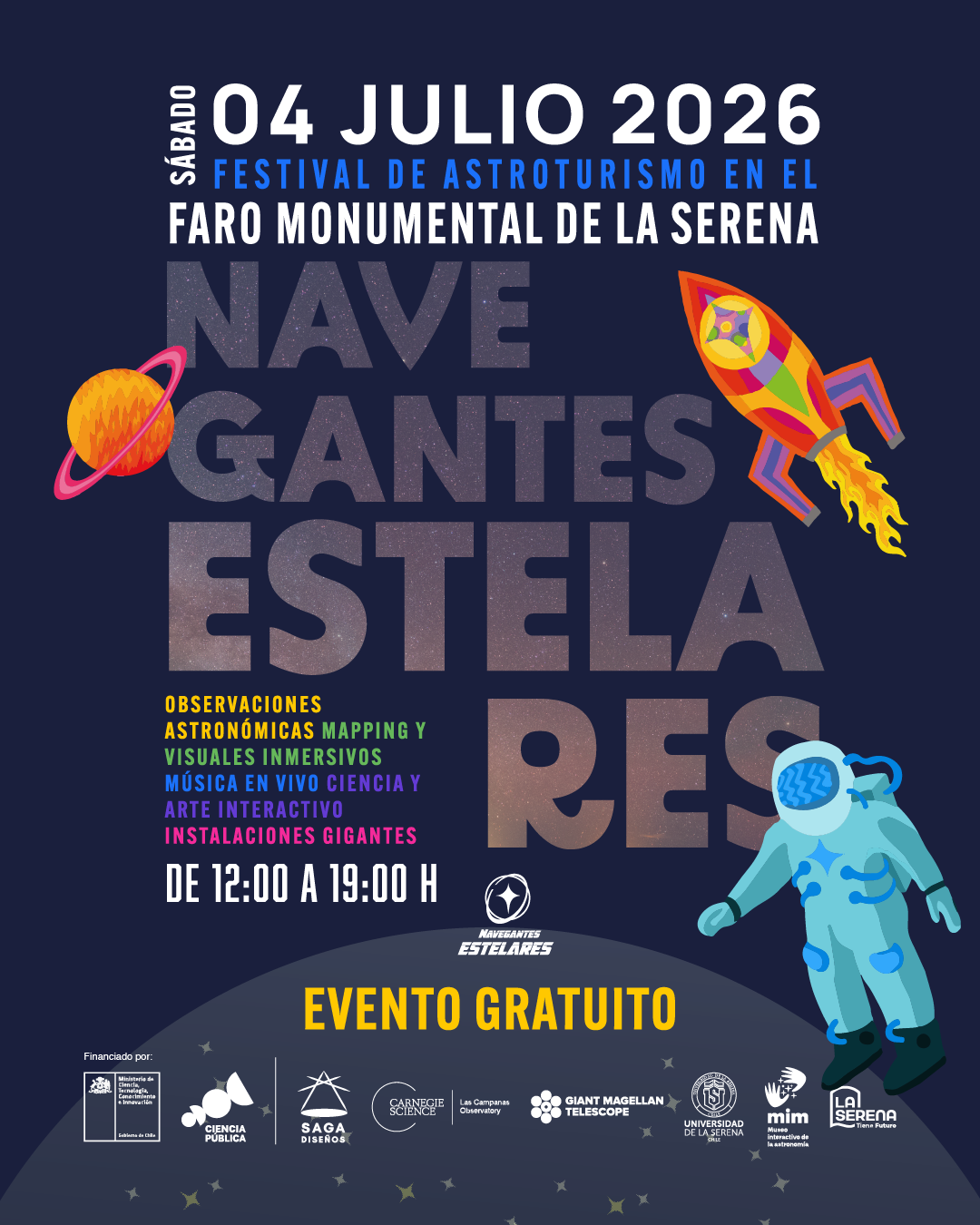 Festival de Astroturismo "Navegantes Estelares" en La Serena