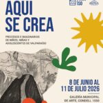 Aquí se Crea en la Galería Municipal de Arte de Valparaíso