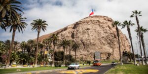 Fotografía del Morro de Arica