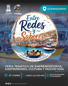 Afiche Entre Redes y Sabores.