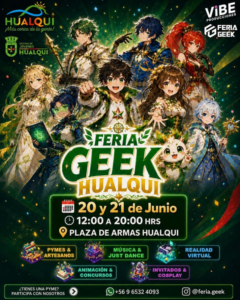 Feria Geek de Hualqui.