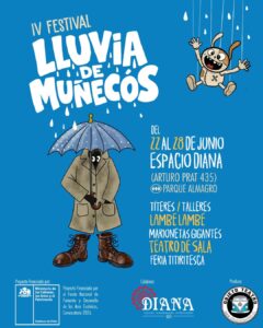 Afiche promocional Festival Lluvia de Muñecos.