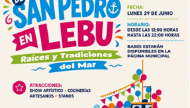 Fiesta de San Pedro en Lebu
