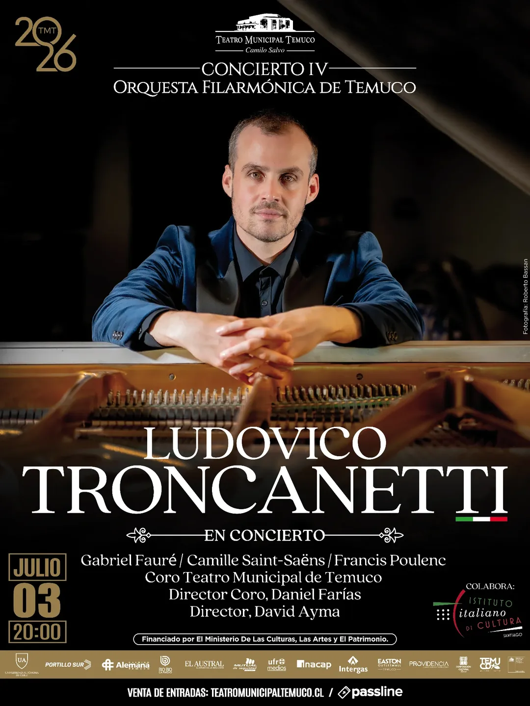 Concierto Ludovico Troncanetti.