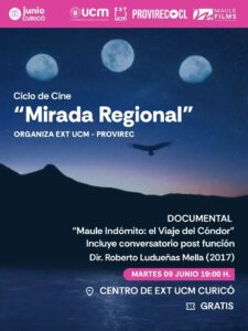 Afiche promocional de Mirada Regional Maule.