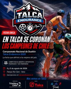 Afiche promocional de Talca Endurance.