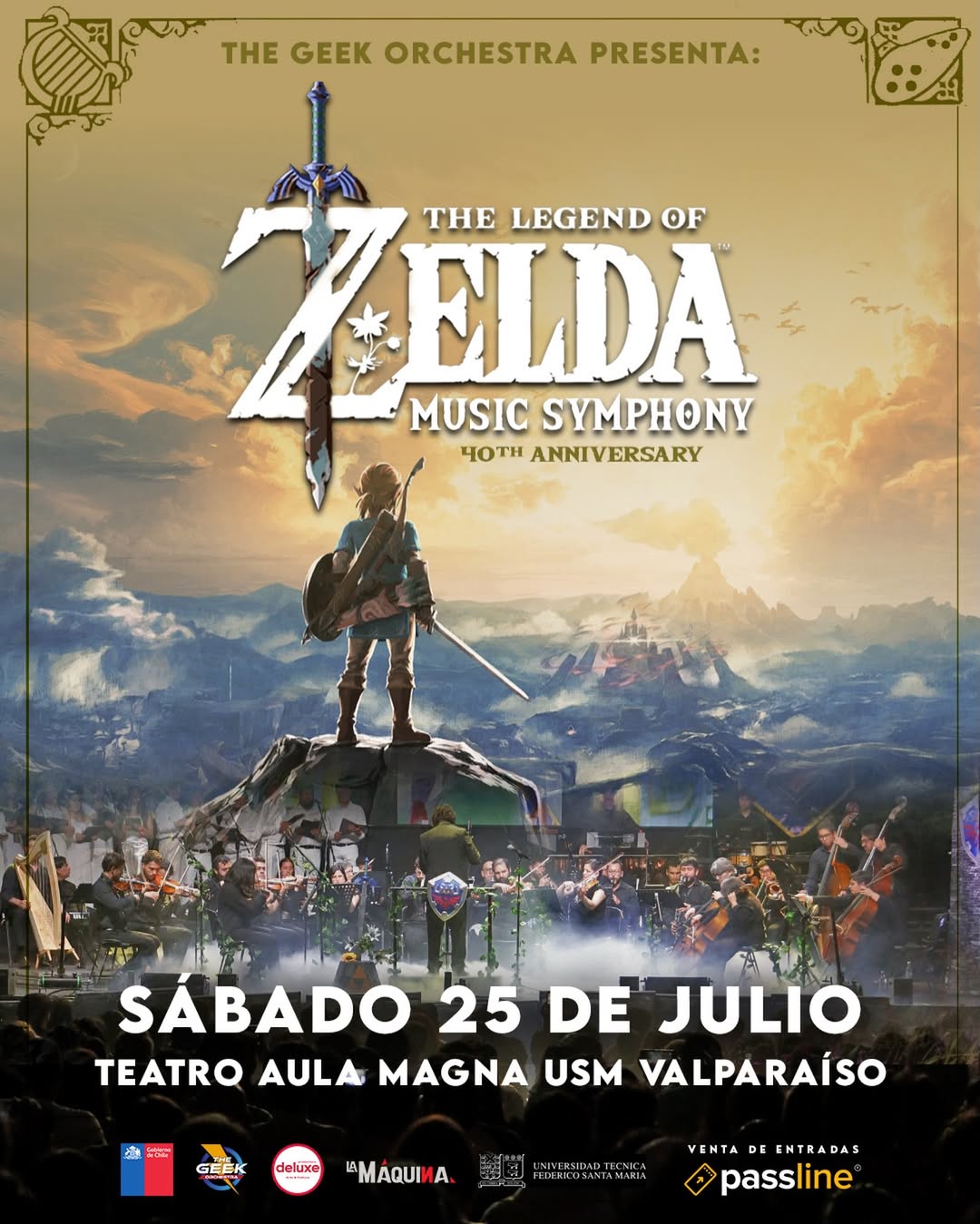 Afiche promocional The Legend of Zelda.