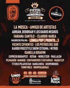 Afiche Fiesta de la Longaniza de Chillán.