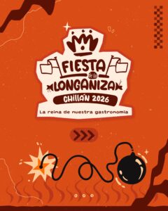 Afiche promocional Fiesta de la Longaniza de Chillán 2026.