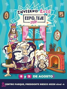 Afiche informativo Expo Teje.