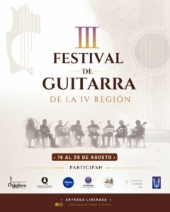 Afiche Festival de Guitarra de la IV Región.