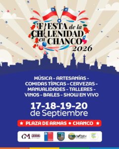 Afiche Fiesta Chilenidad Chanco.