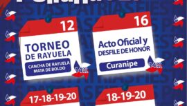 Fiestas Patrias en Pelluhue: Torneo de rayuela y fondas