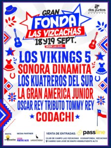 Afiche Fonda Las Vizcachas.