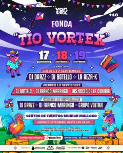 Afiche Fonda Tío Vortex.