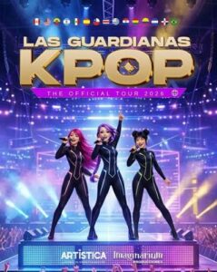 Afiche las Guardianas Kpop.