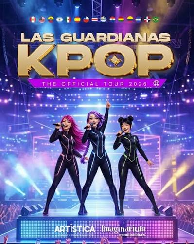 Afiche las Guardianas Kpop.