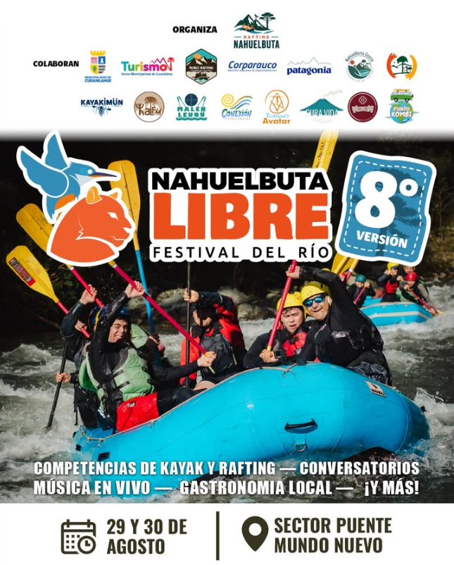 Afiche oficial Nahuelbuta Libre.