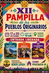 Afiche Pampilla de los Pueblos Originarios
