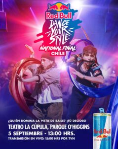 Afiche Red Bull Dance Your Style.