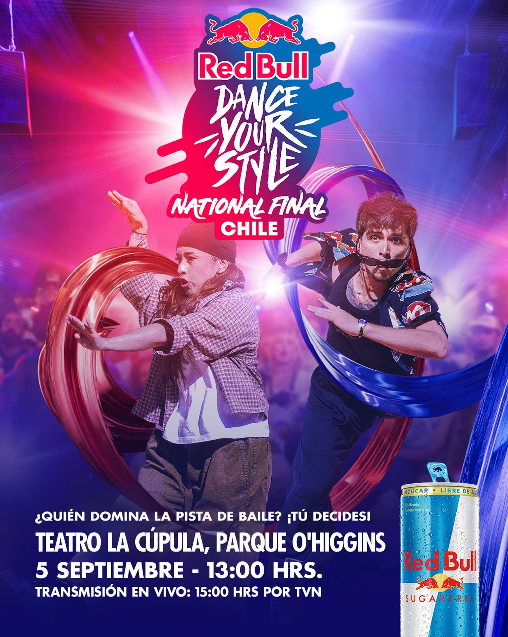Afiche Red Bull Dance Your Style.