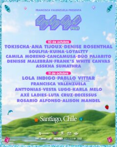 Afiche promocional Ruidosa Fest