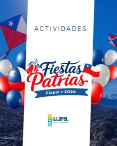 Afiche actividades Fiestas Patrias.