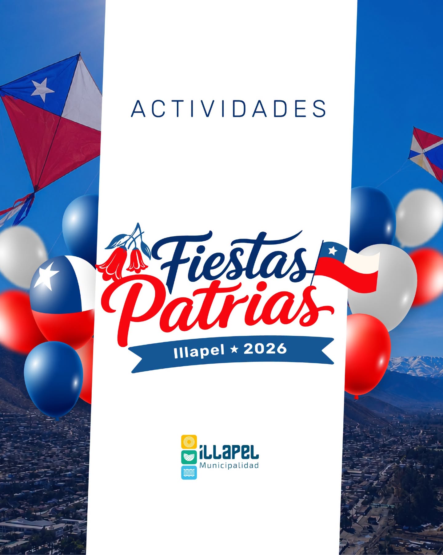 Afiche actividades Fiestas Patrias.