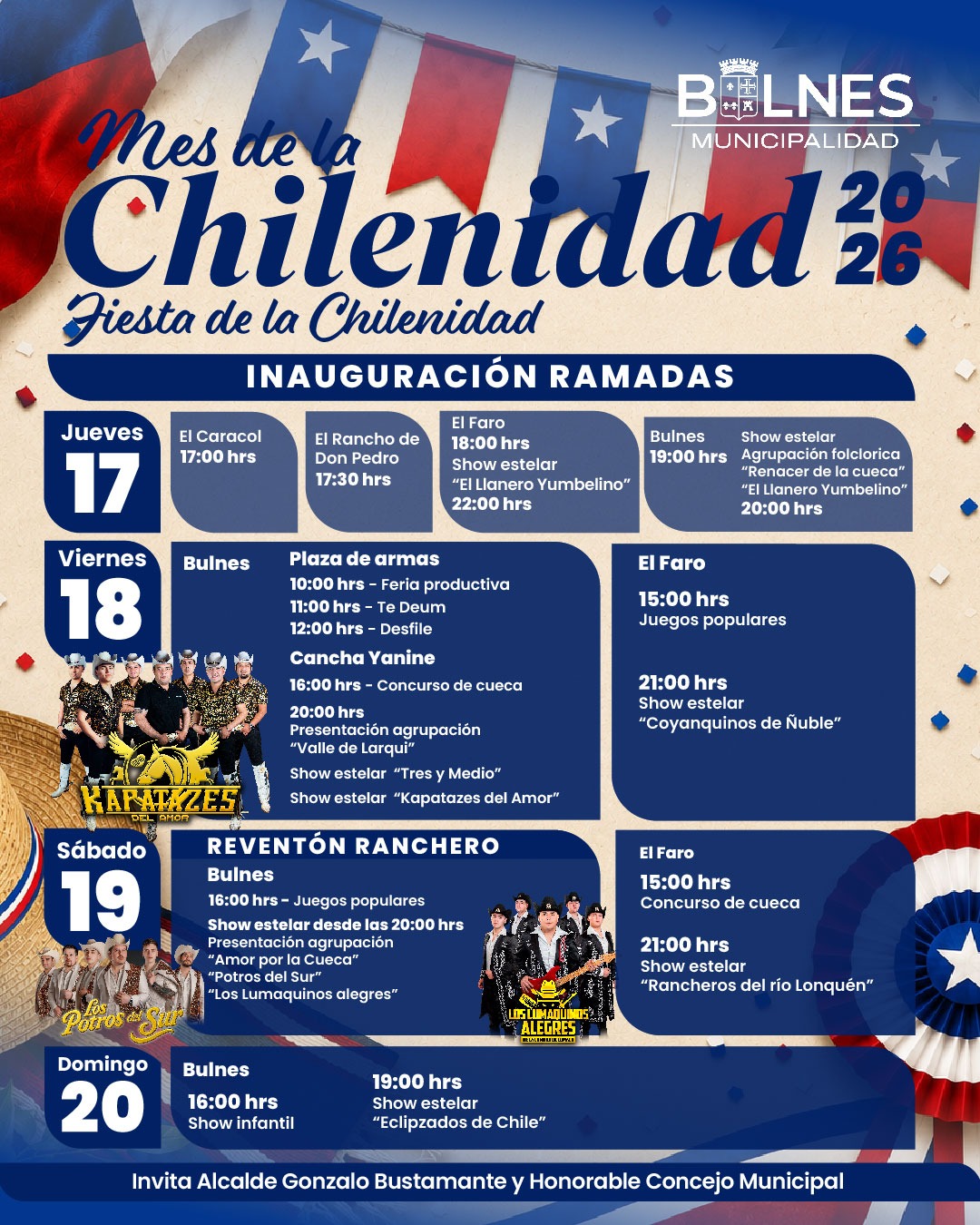 Fiesta de la Chilenidad de Bulnes.