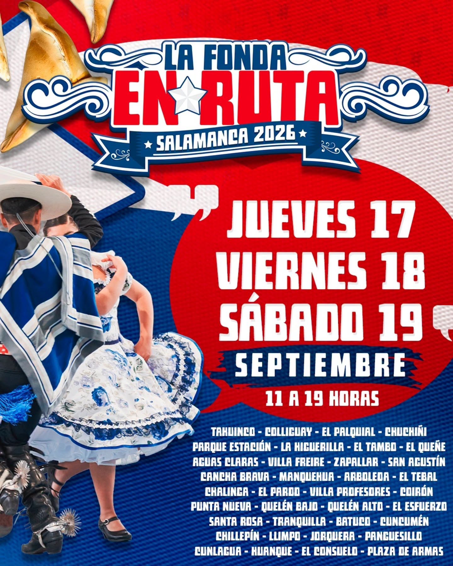 Afiche Fonda en Ruta Salamanca.