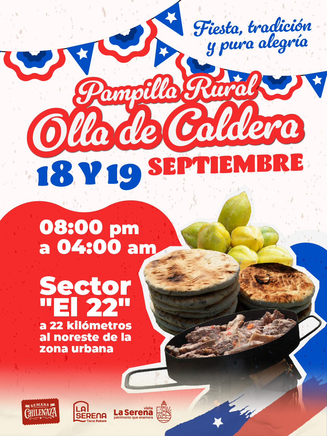 Afiche Pampilla Olla de Caldera.