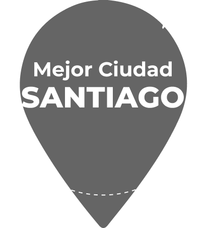 logo mejor ciudad Santiago