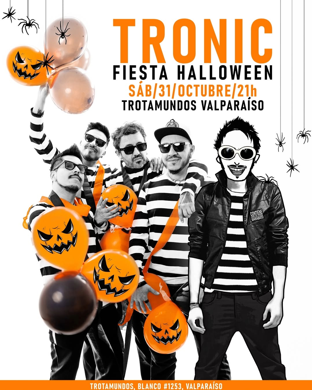 Tronic — Fiesta Halloween en Trotamundos Valparaíso – Tro…