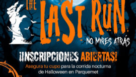 Corrida de Halloween en el Parquemet