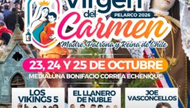Fiesta de la Virgen del Carmen en Pelarco 2026